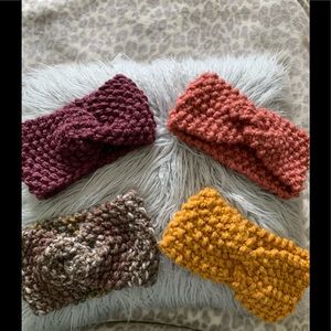 Knitted handmade headbands